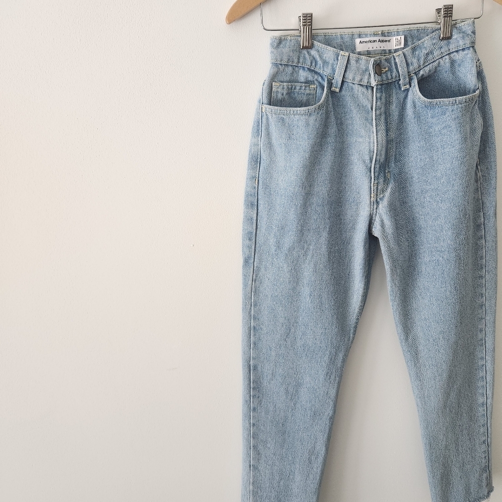 🔥 SOLD American Apparel Mom Jeans - Picture 4 of 9